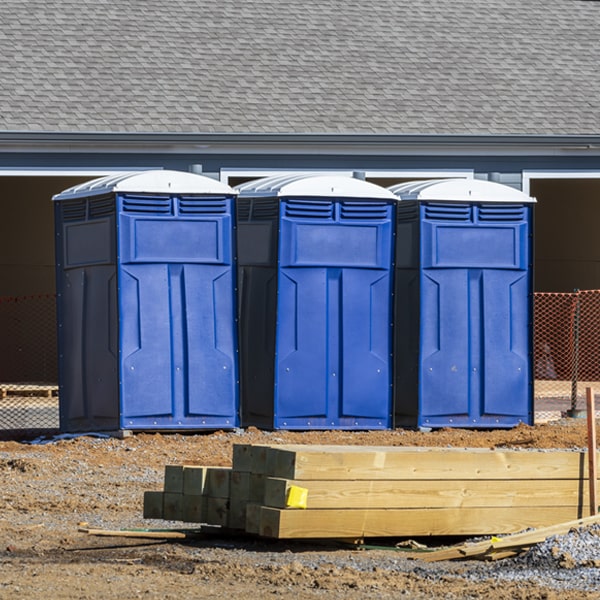 are there any options for portable shower rentals along with the porta potties in Milford Center Ohio